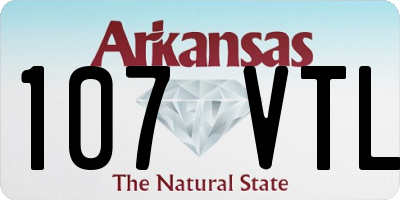 AR license plate 107VTL