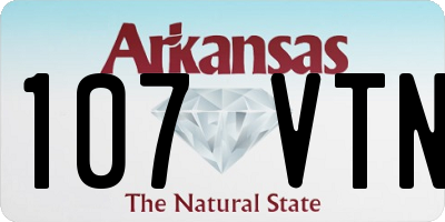 AR license plate 107VTN
