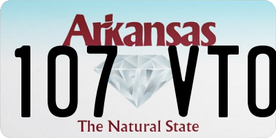 AR license plate 107VTO