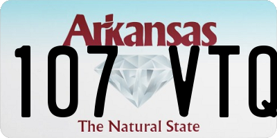 AR license plate 107VTQ
