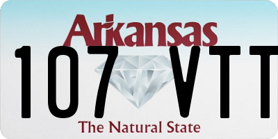 AR license plate 107VTT
