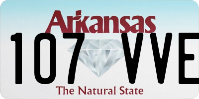 AR license plate 107VVE