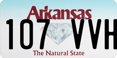 AR license plate 107VVH
