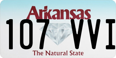 AR license plate 107VVI