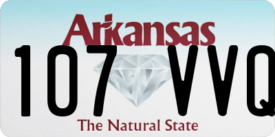 AR license plate 107VVQ