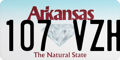 AR license plate 107VZH