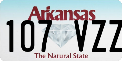 AR license plate 107VZZ