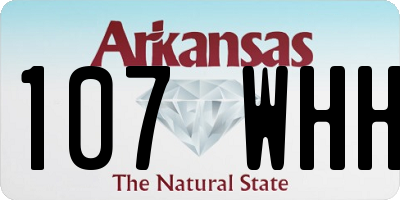 AR license plate 107WHH