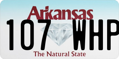 AR license plate 107WHP