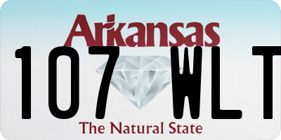 AR license plate 107WLT