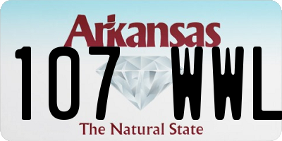 AR license plate 107WWL