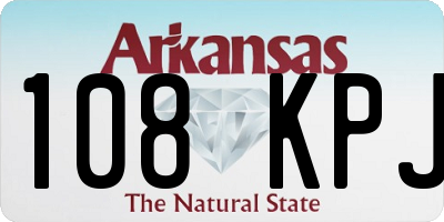 AR license plate 108KPJ