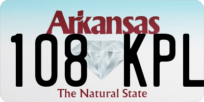 AR license plate 108KPL