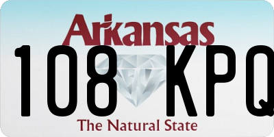 AR license plate 108KPQ