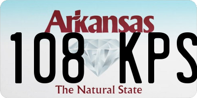 AR license plate 108KPS