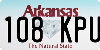 AR license plate 108KPU