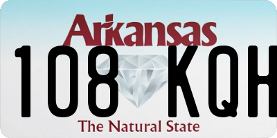 AR license plate 108KQH