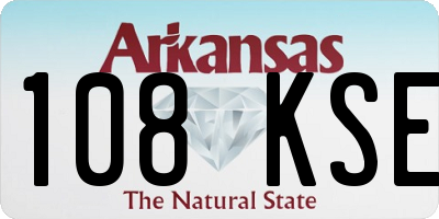 AR license plate 108KSE
