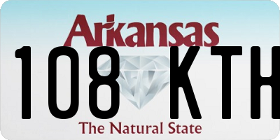 AR license plate 108KTH