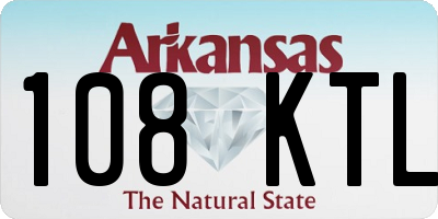 AR license plate 108KTL