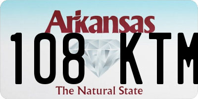 AR license plate 108KTM