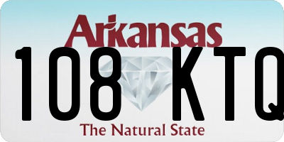 AR license plate 108KTQ