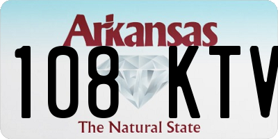 AR license plate 108KTV