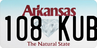 AR license plate 108KUB