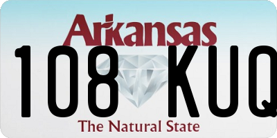 AR license plate 108KUQ