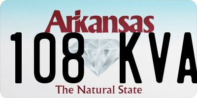 AR license plate 108KVA
