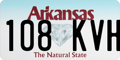 AR license plate 108KVH