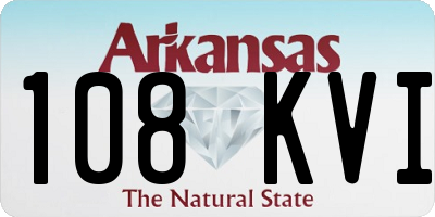 AR license plate 108KVI
