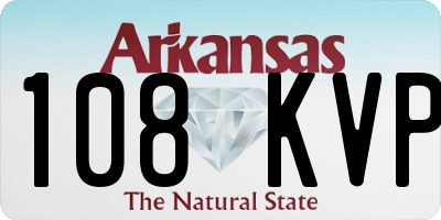 AR license plate 108KVP