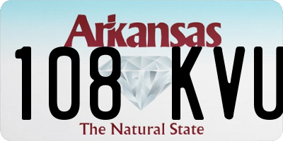 AR license plate 108KVU
