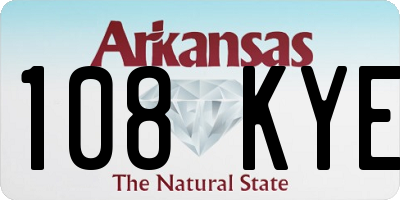 AR license plate 108KYE