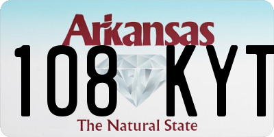 AR license plate 108KYT