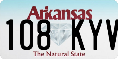AR license plate 108KYV