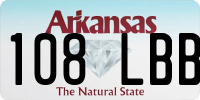 AR license plate 108LBB