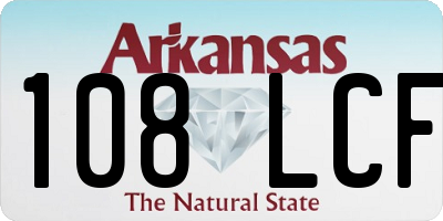 AR license plate 108LCF