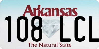 AR license plate 108LCL