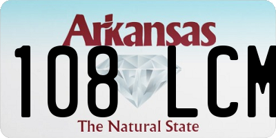 AR license plate 108LCM