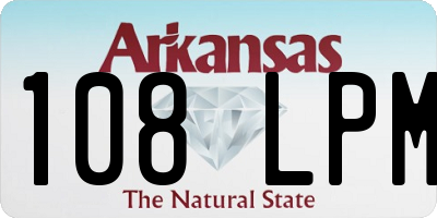 AR license plate 108LPM