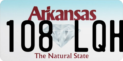 AR license plate 108LQH