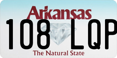 AR license plate 108LQP