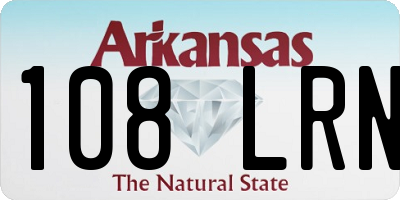 AR license plate 108LRN