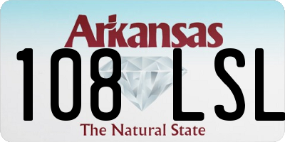 AR license plate 108LSL