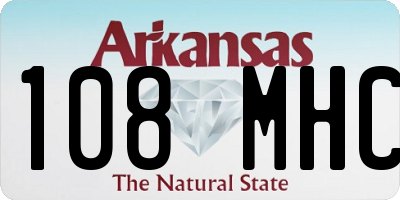 AR license plate 108MHC