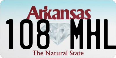 AR license plate 108MHL