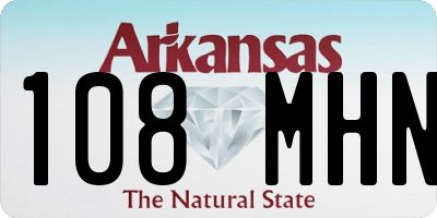 AR license plate 108MHN