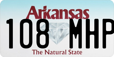 AR license plate 108MHP